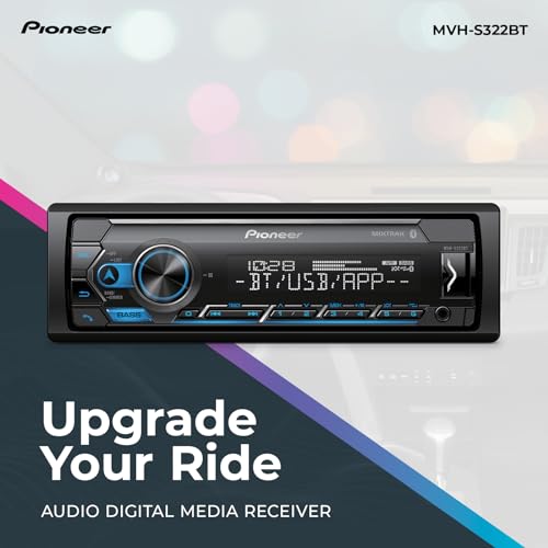 Pioneer MVH-S322BT interface display