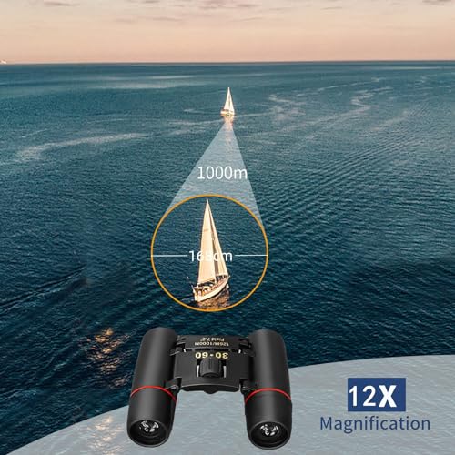 QICBIUD binoculars with neck strap attached