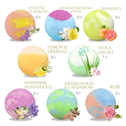 Close up of handmade bubble bathbombs