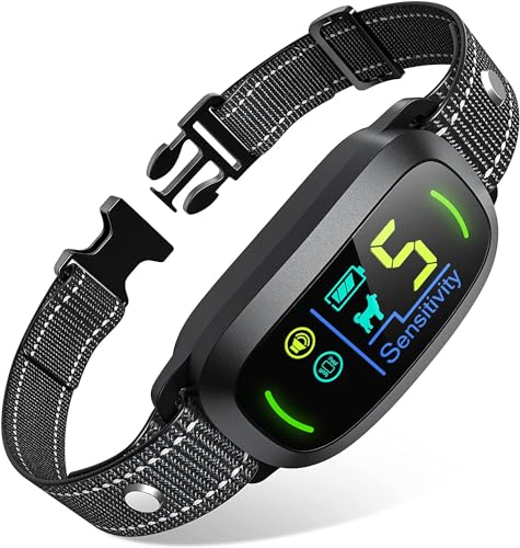 FAFAFROG S1 black bark collar