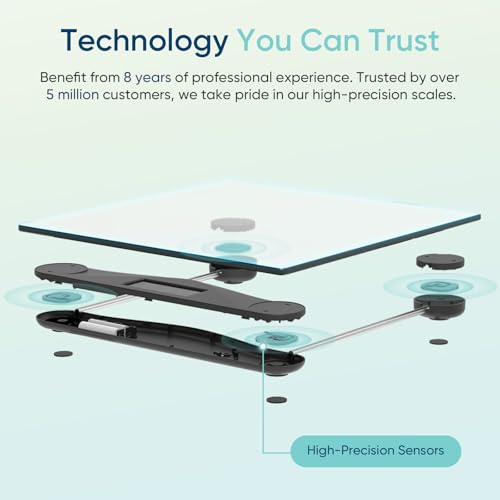 Silver tempered glass weighing scale