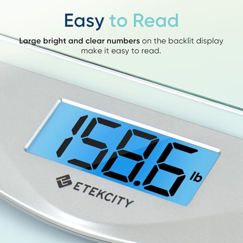Etekcity scale digital display detail