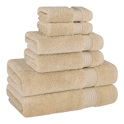 Cotton Paradise Bekos collection beige towels