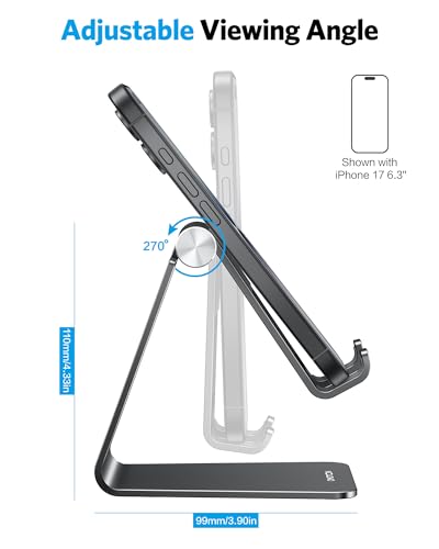 OMOTON C2 stand holding a smartphone
