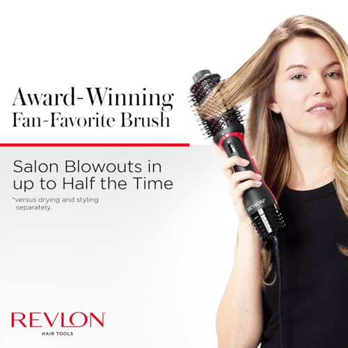 REVLON One-Step Volumizer Plus heat setting dial