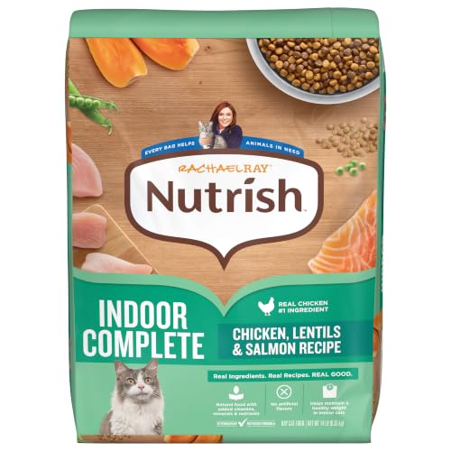 Nutrish Indoor Complete 14 lb bag front view