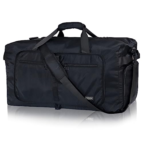 Fmeida 65L Foldable Travel Duffle Bag front view