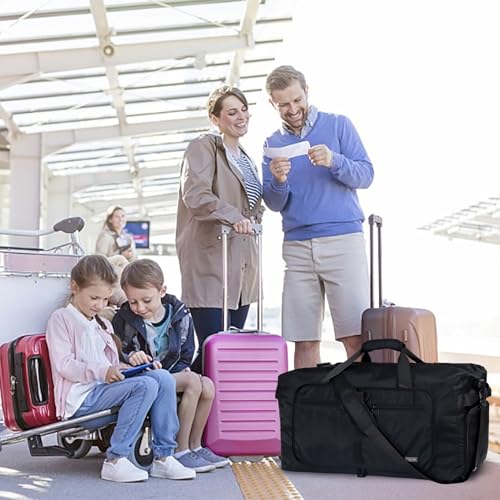 Fmeida 65L gym bag organization features