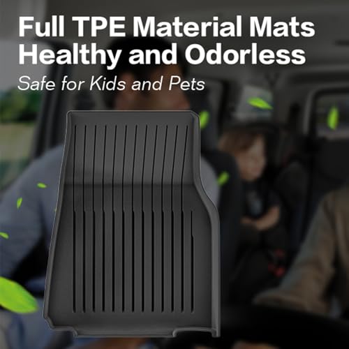 Complete set of WEIZE all-weather floor mats