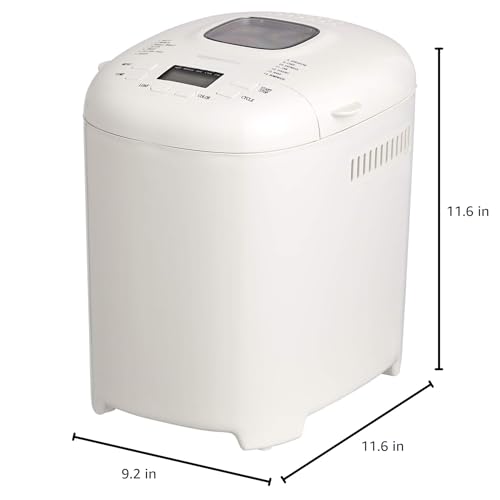 View of the bread maker lid and venting