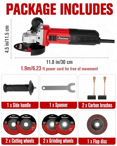 Complete AVID POWER grinder set in packaging