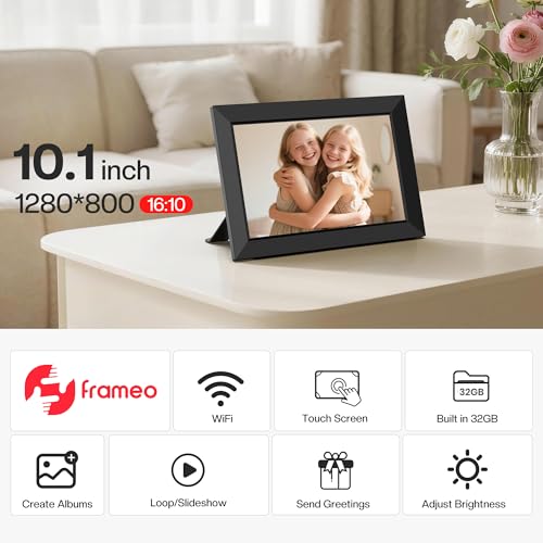 MaxAngel electronic photo frame ports and microSD slot