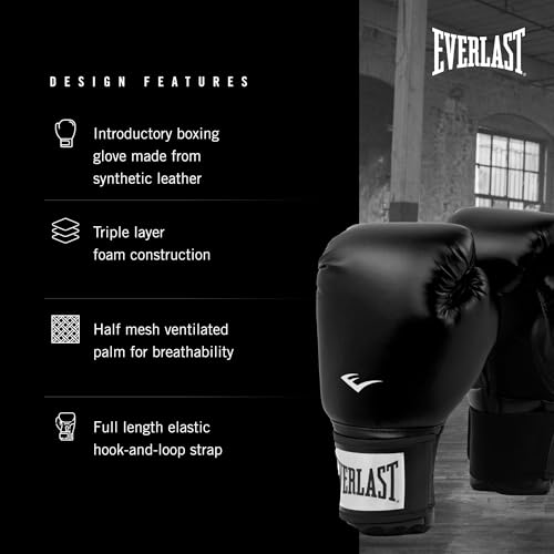 EverCool mesh palm ventilation on Everlast boxing gloves