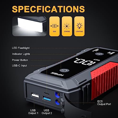 Red HPBS H50 portable battery