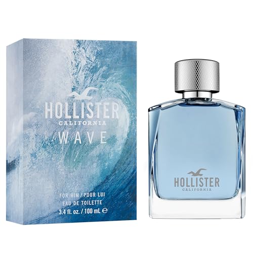 Hollister Wave Men 3.4 ounce fragrance packaging