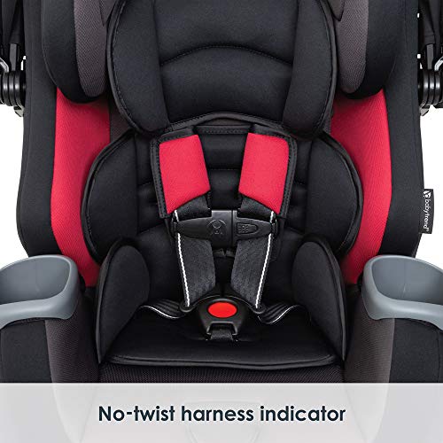 Angled view of Baby Trend Scooter car seat