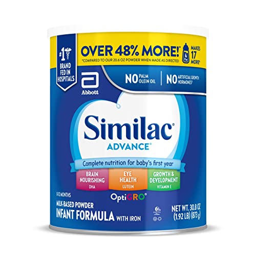 Similac Advance Baby Formula front view
