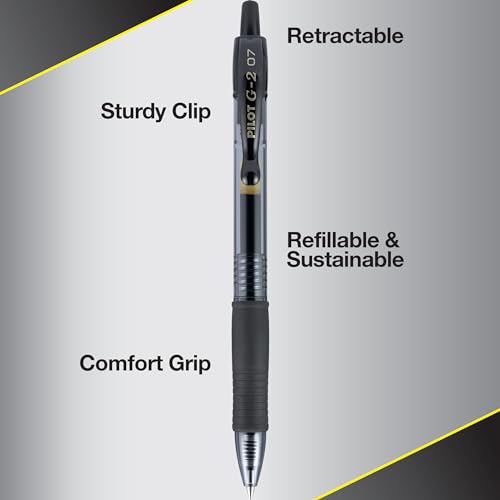 PILOT G2 pen side profile