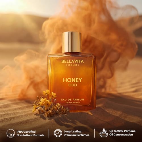 Top view of Honey Oud bottle