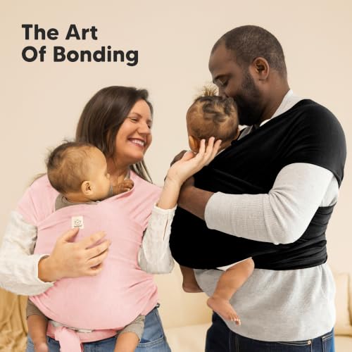 KeaBabies Baby Wrap Carrier folded