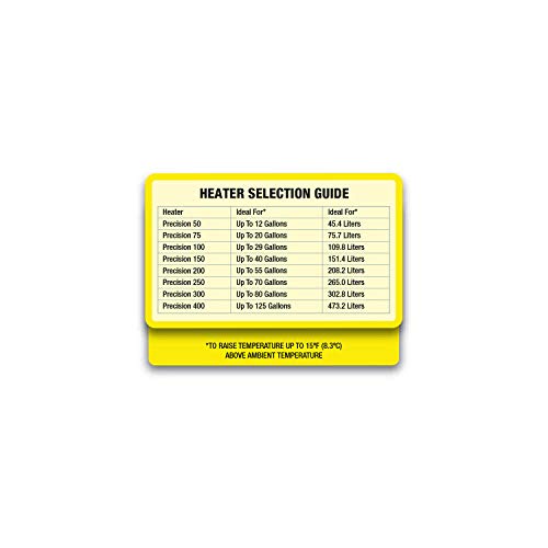 MarineLand Precision heater sliding temperature scale