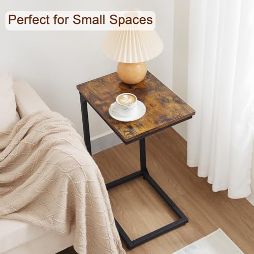 C-shaped table for small spaces