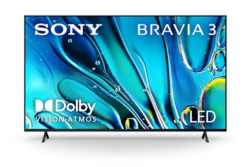 Sony 65 Inch BRAVIA 3 front view