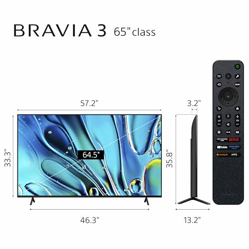 Sony BRAVIA 3 side profile