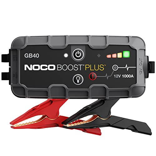 NOCO Boost GB40 jump starter front view