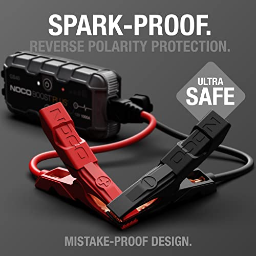 NOCO Boost GB40 portable power bank side profile