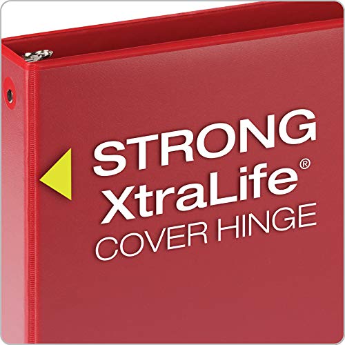 Cardinal 3 ring binder interior pockets detail
