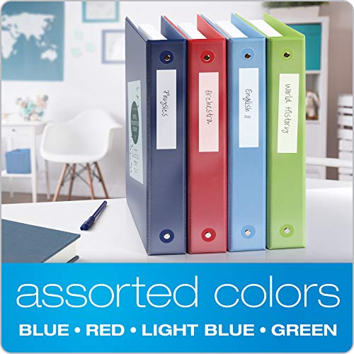 Cardinal 1.5 inch binder assorted color set