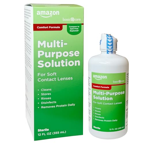 Basic Care Multi-Purpose Contact Solution 12 fl oz front view