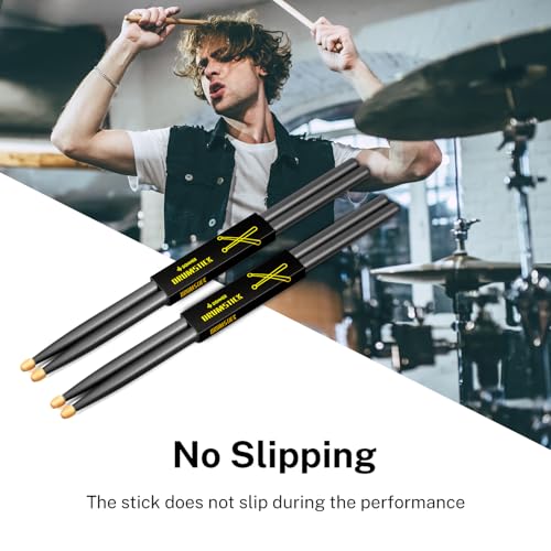 Set of Donner drumsticks in carrying pouch