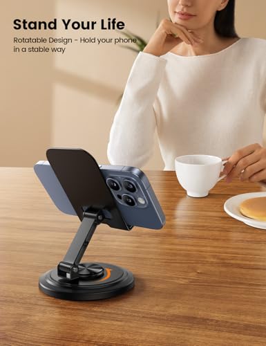 Lamicall phone holder with 360 degree rotation