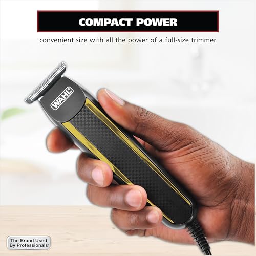 Wahl Edge Pro trimmer side view in red