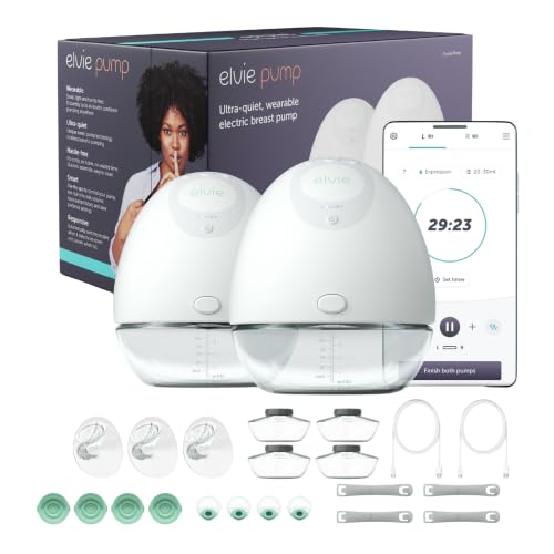 Elvie Double Wearable Breast Pump unit