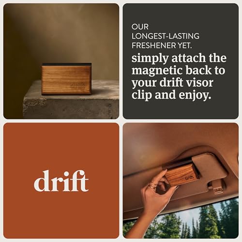 Essential oil infused wood freshener block