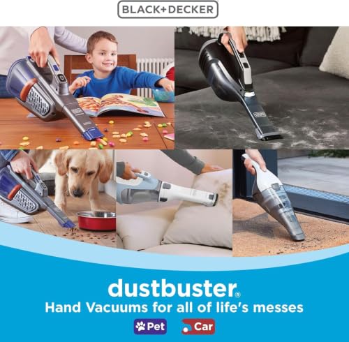 Compact storage of BLACK+DECKER vacuum