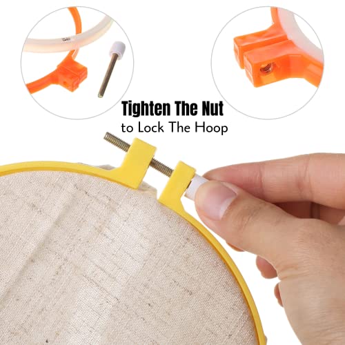 Mr. Pen 9 inch blue embroidery hoop