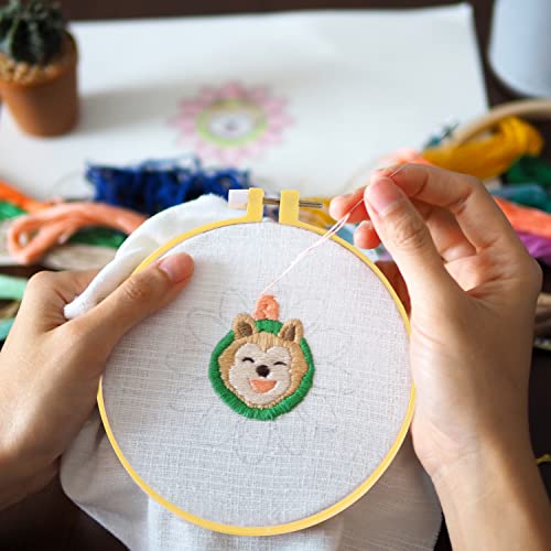Mr. Pen 4.7 inch orange embroidery hoop