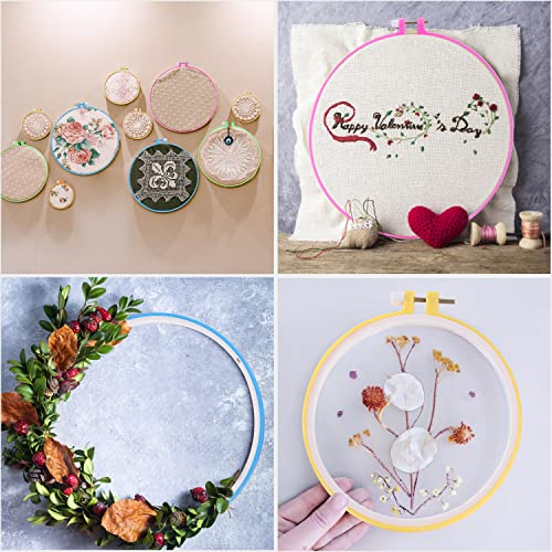 Mr. Pen 3.4 inch purple embroidery hoop