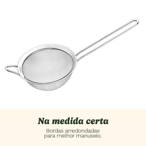 Close up of Cuisinart mesh strainer surface