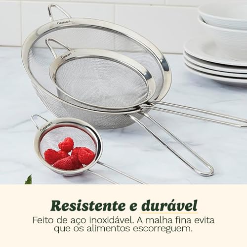 Small 3.1 inch Cuisinart mesh strainer