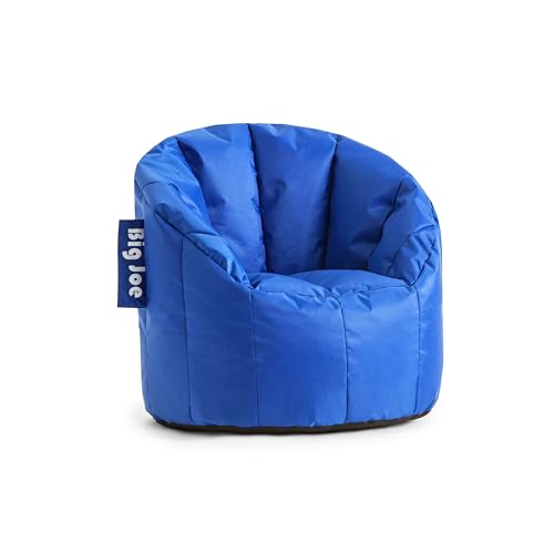 Big Joe Milano Sapphire beanbag chair front view