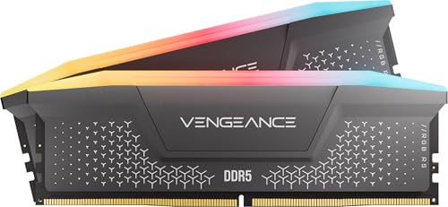 Corsair Vengeance RGB RS DDR5 Gray RAM kit