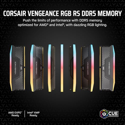 Side profile of Corsair DDR5 16GB RAM module