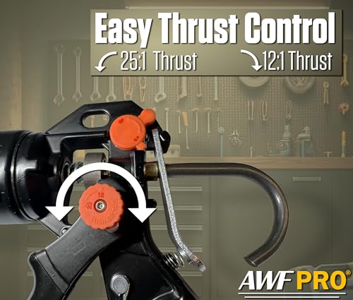 No-drip mechanism on AWF PRO caulking tool
