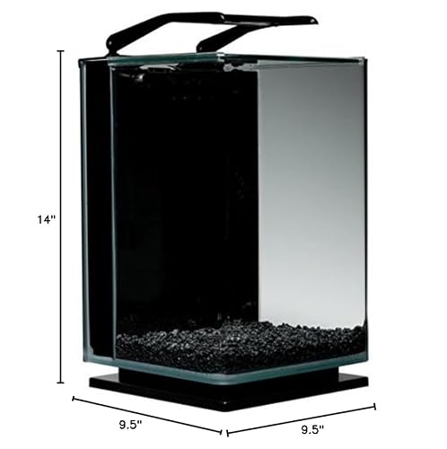 MarineLand Portrait aquarium set up with decor