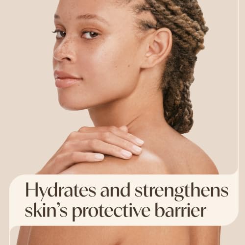 Texture of Aveeno prebiotic oat moisturizing lotion